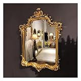 Barocker Vintage-Wandspiegel, 67 x 95 cm, kunstvoller dekorativer Hängespiegel für...