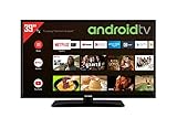 Telefunken D39H500X2CW 39 Zoll Fernseher (Android TV inkl. Prime Video / Netflix, HDR10,...