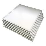 ENOVALITE LED Panel, Deckenleuchte, 62x62cm, 3600lm, 4000K, 36W, inkl. Trafo,...