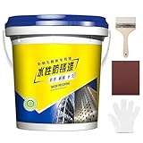 CHENRI Forubom Rust Paint, Water-Based Rust-Proof Paint Metal Paint, 350g Metallschutzlack...