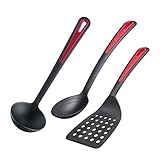 Westmark Küchenhelfer-Set, 3tlg., Je 1x Pfannenwender, Brat- u. Gemüselöffel...
