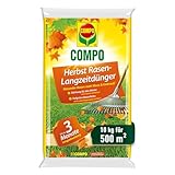 COMPO Herbst Rasendünger - Rasendünger für den Herbst - Kaliumdünger für den Rasen -...