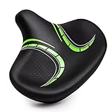 CDYWD Übergroßer Fahrradsattel Herren & Damen - Bequem, Weich, Extra Breit, Ergonomisch,...