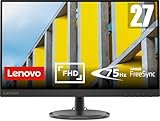 Lenovo D27-37 27.0' FullHD Monitor (FreeSync, Gaming, 75Hz, 5ms, HDMI+VGA, 3-seitig...