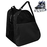 ADERTOS Inliner Tasche Rollschuhetascher Schwarz Skatertasche Skischuhtasche mit...