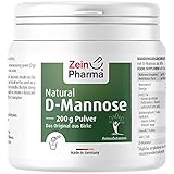 ZeinPharma Natural D-Mannose Pulver 200 g - D-Mannose Pulver aus Birke, rein und ohne...