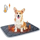 Nobleza Selbstheizende Decke für Katzen & Hunde, Haustiere Wärmematte, Waschbare Welpen...