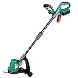 BRAST® Akku Rasentrimmer inkl. 18V Lithium Ionen Akku Ladegerät Motorsense Freischneider...