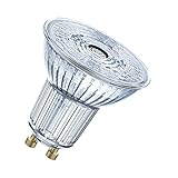 Osram Base PAR16 LED-Reflektorlampe mit GU10-Sockel, 4.3 W, Warmweiß, 10 Stück (1er...