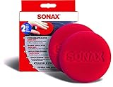 SONAX SchwammApplikator Super Soft (2 Stück) zum sanften und...