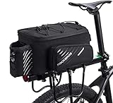 ROCKBROS Fahrrad Gepäckträgertasche Fahrradtasche Hinter Transporttasche...
