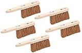 BawiTec Handfeger 5 Stück Handwerker Set Kokos Größe 28cm robust langlebig...