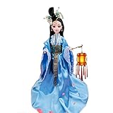 Jiawinng Chinesische Puppe Orientalische Dekor Puppe, Chinesische Antike 12 Zoll Puppe, 3D...