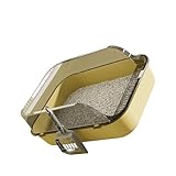 Halblose Katzentoilette, dicke Antipilling-Wand, große Box für mehrere...