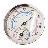 Acuracy Sauna Thermometer Hygrometer 2 in 1 Sauna Thermo-Hygrometer Sauna Zubehör für...