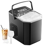 Eiswürfelmaschine, 12 kg in 24 Stunden, 9 Eiswürfel in 6 – 8 Minuten,...
