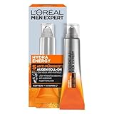 L'Oréal Men Expert Augen Roll-On gegen müde Haut für Männer, Belebende Augenpflege...
