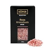 Küper Selection 1000g Kristallsalz rosa grob - grobes Salz für die Salzmühle...