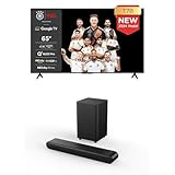 TCL 65T7B 65-Zoll QLED Pro Fernseher, 4K Ultra HD,Google TV S642WE, Bluetooth TV-Soundbar,...