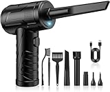 Elektrische Staubgebläse Druckluftspray für PC Reinigungsset, 110000 U/min Compressed...