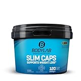 Bodylab24 Slim Caps 120 Kapseln, mit Glucomannan gegen Hungergefühle, 100% vegan, ohne...
