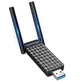 WLAN Stick, ElecMoga AC1300 USB 3.0 Adapter (867 Mbit/s 5GHz,400 Mbit/s 2.4GHz)...