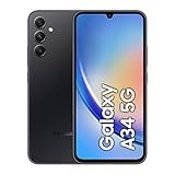 Samsung Galaxy A34 5G, Android Smartphone, 6,6 Zoll Dynamic AMOLED Display,...