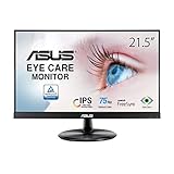 ASUS Eye Care VP229HE - 21,5 Zoll Full HD Monitor - 75 Hz, 5ms GtG, Adaptive Sync &...