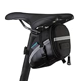 katmerio Fahrrad Satteltasche, Fahrradsitz Tasche Rahmentasche Fahrradtasche...