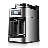 Vollautomatische Kaffeemühle mit personalisierter Mühle, Permanentfilter und Dekoration...
