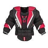 CCM EFLEX 6.9 Eishockey Torwart Brustpanzer Senior, Schwarz/Rot/Weiß (Gröse:...