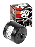 K&N Powersports Ölfilter - Patrone 71x77mm kompatibel mit Suzuki, Aprilia, Kymco, Arctic...