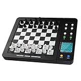 JYSWDZ Schach Elektronisches Schachspiel, Schachspiel Reiseschachbrett,...