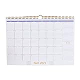 NOBRIM Desktop-Kalender Einfacher Hängekalender 2023, Kleiner Tischkalender,...