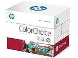 HP ColorChoice CHP750, Farblaserpapier ungestrichen , 90g/m², A4, Karton zu 5 X...