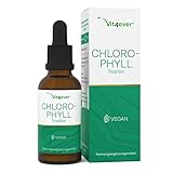 Chlorophyll Tropfen 50 ml - Premium: Bis zu 4-fach höher dosiert (300 mg je Tagesdosis) -...