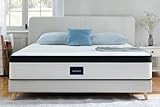 Molblly Matratze 90x200 cm 22cm Höhe 7-Zonen Federkernmatratze Orthopädische...