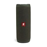 JBL Flip 5 Bluetooth Box (Wasserdichter, portabler Lautsprecher mit umwerfendem Sound, bis...