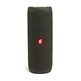 JBL Flip 5 Bluetooth Box (Wasserdichter, portabler Lautsprecher mit umwerfendem...