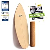 WAHU Board - Balance Board Fortgeschritten mit einzigartigem Rocker Shape inkl....