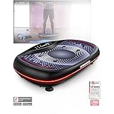 Sportstech 4D Premium Vibrationsplatte | Smart LED I 3 leise Motoren INext-Level...