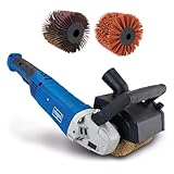 Scheppach Satiniermaschine MRS1300 mit Softstart & 1300W Leistung | inkl. Messing,-...