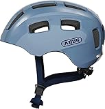 ABUS Fahrradhelm Youn-I 2.0 - mit Licht für Kinder, Jugendliche und junge Erwachsene -...