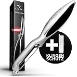 VALUXE® Premium Sparschäler mit scharfer Edelstahl Klinge & rutschfestem Griff...