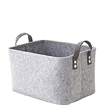 Faltbar Kaminholztasche, praktische Einkaufstasche, Filztasche für Kaminholz...