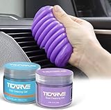 TICARVE Auto Reinigungsgel für den Innenraum, 2 Stück Tastatur Reinigungsgel...