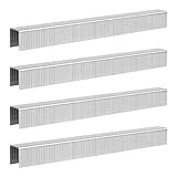 SITLDY Robuste T50 Heftklammern, 0,95 cm, 5000 Stück, 20 Gauge, verzinkt, für...