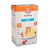 RUF Pudding Vanille, Puddingpulver mit Vanillegeschmack, nur mit Milch und Zucker...