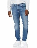 Tommy Hilfiger Herren Jeans Hose Core Straight Denton mit Stretch, Blau (Boston Indigo),...