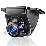 【360°+90°Drehbar】AHD 720P Rückfahrkamera Auto Rückfahrkamera...